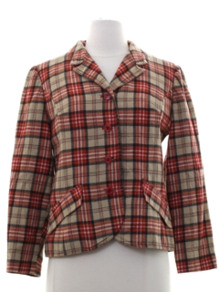 1950's Womens Pendleton Wool Jacket