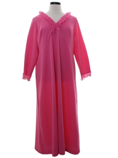 1970's Womens Maxi Knit Dress