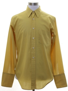 1960's Mens Mod French Cuff Shirt