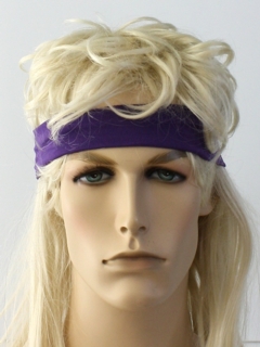 1980's Unisex Accessories - Totally 80s Style Sweatband Headband