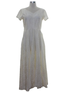 1980's Womens Wedding or Cocktail Dress