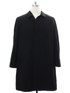 1960's Mens Wool Gabardine Overcoat Jacket