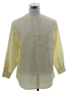 1980's Mens Hippie Style Tunic Shirt