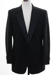 1990's Mens Christian Dior Designer Tuxedo Blazer Jacket
