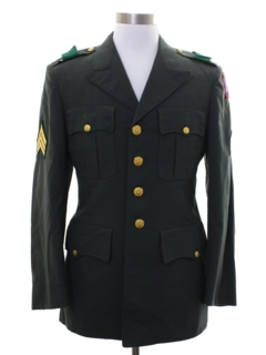 1990's Mens Military Jacket