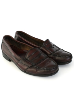 1980's Mens Accessories - Penny Loafers Shoes