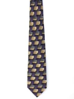 1990's Mens Wide Silk Necktie