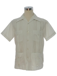 1970's Mens Guayberra Shirt