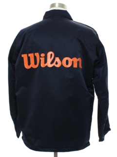 1980's Mens Wilson Nylon Snap Jacket