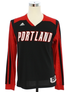 1990's Mens Portland Trail Blazers Adidas Basketball Jersey Shirt