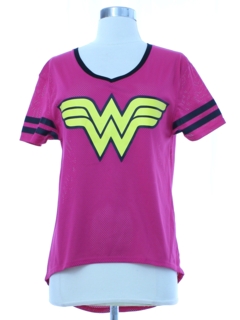 1990's Womens Wonder Woman Jersey Shirt