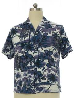 1980's Mens Totally 80s Hawaiian Shirt