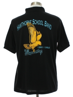 1990's Mens Hawthorne School Band Polo Shirt