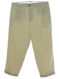 1980's Mens Totally 80s Baggy Pleated Pants