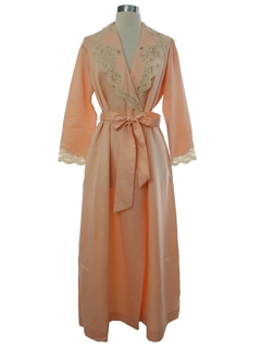 1980's Womens Flo Weinberg Designer Robe