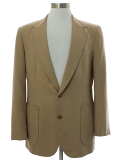 1970's Mens UltraSuede Blazer Style Sport Coat Jacket