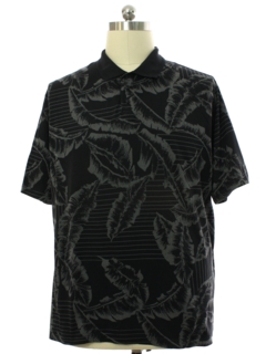 1990's Mens Hawaiian Polo Shirt