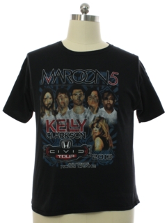 1990's Mens Maroon 5 Band T-Shirt