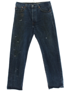 1990's Mens Grunge Denim Jeans Pants