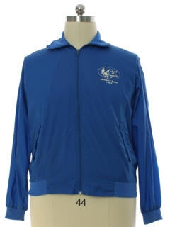 1980's Mens Quail Lake Country Club Windbreaker Golf Jacket