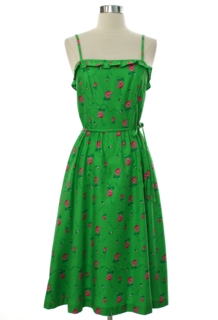 1960's Womens Mod Sun Dress