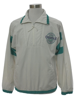 1980's Mens Texas Christian University Pullover Warmup Jacket