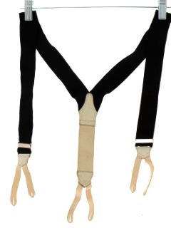 1960's Mens Accessories - Formal Wear Suspenders