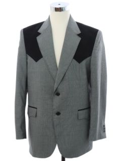 1990's Mens Circle S Western Blazer Sport Coat Jacket