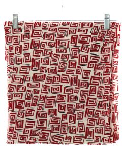 1950's Mid Century Modern Op-Art Nylon Tricot Clothing Fabric