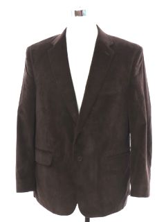 1990's Mens Corduroy Western Blazer Sport Coat Jacket
