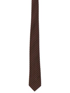 1960's Mens Diagonal Skinny Rockabilly Necktie
