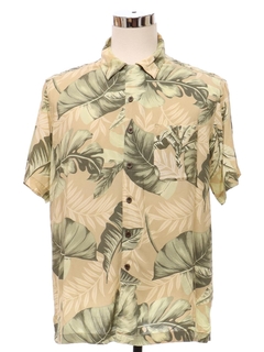 1990's Mens Panama Jack Rayon Hawaiian Shirt