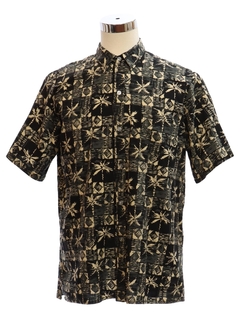 1980's Mens Malihini Cotton Hawaiian Shirt