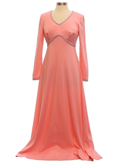 1960's Womens Prom Or Cocktail Dress