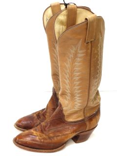 1990's Mens Accessories - Tony Lama style 8464 Cowboy Boots Shoes