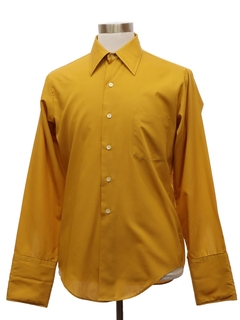 1960's Mens French Cuff Shirt