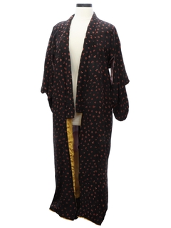 1950's Womens Kabuki Style Kimono Robe