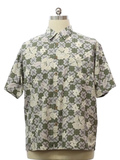1990's Mens Ocean Pacific Cotton Hawaiian Shirt