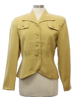 1950's Womens Gabardine Fab Fifties Jacket