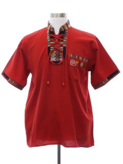 1970's Mens Peruvian Shirt