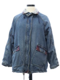1990's Womens Reversible Denim Jacket