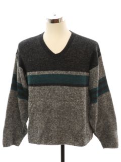 1980's Mens Preppy Sweater