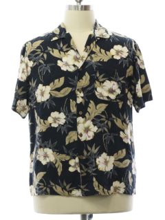 1990's Mens Caribbean Joe Hawaiian Shirt