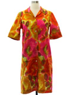 1960's Womens Mod A-Line Dress