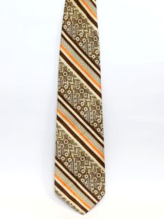 1970's Mens Wide Disco Necktie