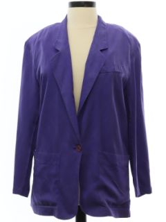 1980's Womens Totally 80s Blazer Jacket