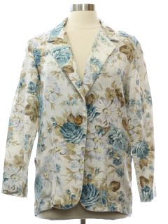 1980's Womens Boyfriend Style Blazer Jacket