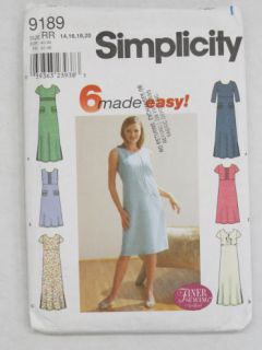 1990's Womens Sewing Pattern