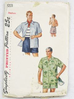 1950's Mens Sewing Pattern