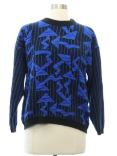 1980's Womens Totally 80s Sweater